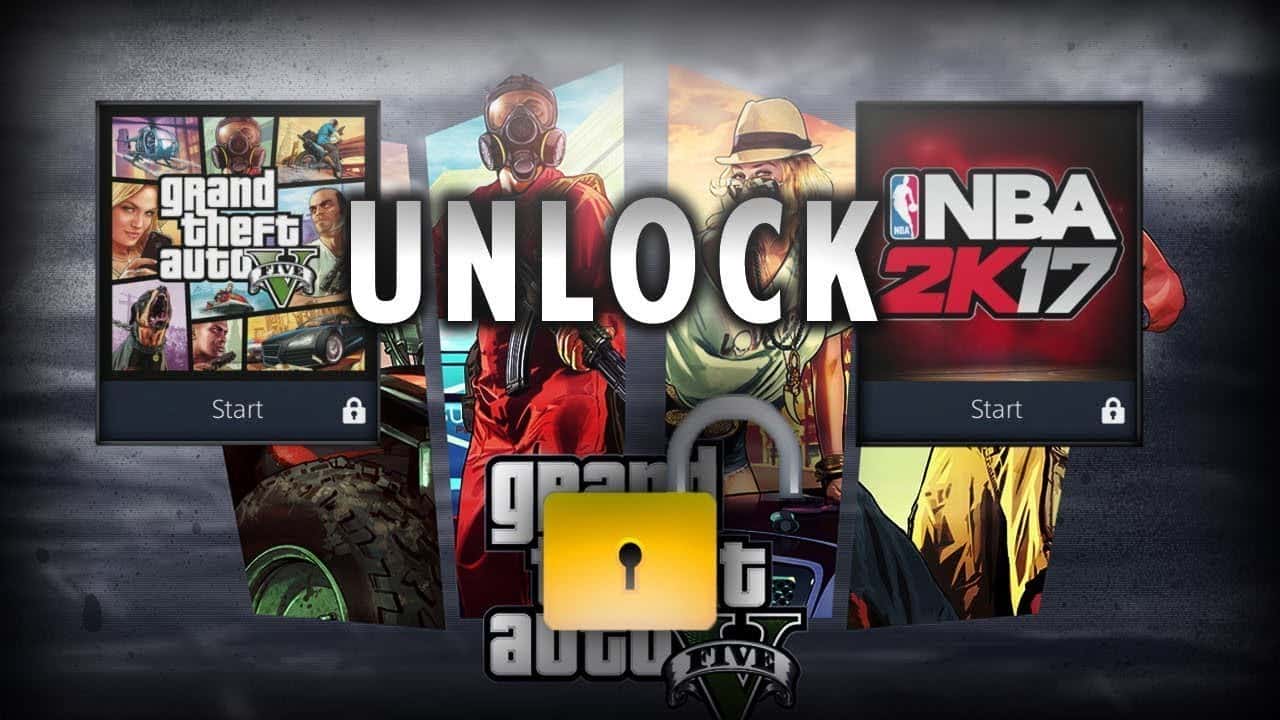 اموزش باز كردن قفل بازي هاي ps4