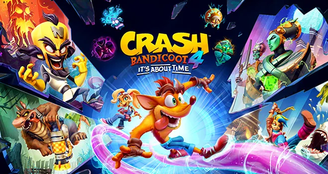 خرید اکانت قانونی بازی Crash Bandicoot 4: It’s About Time برای PS4 و PS5