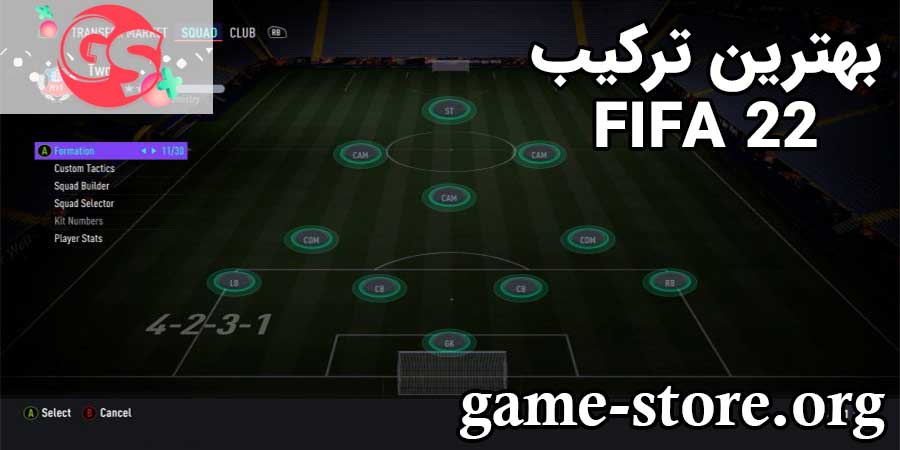 بهترین ترکیب FIFA 22